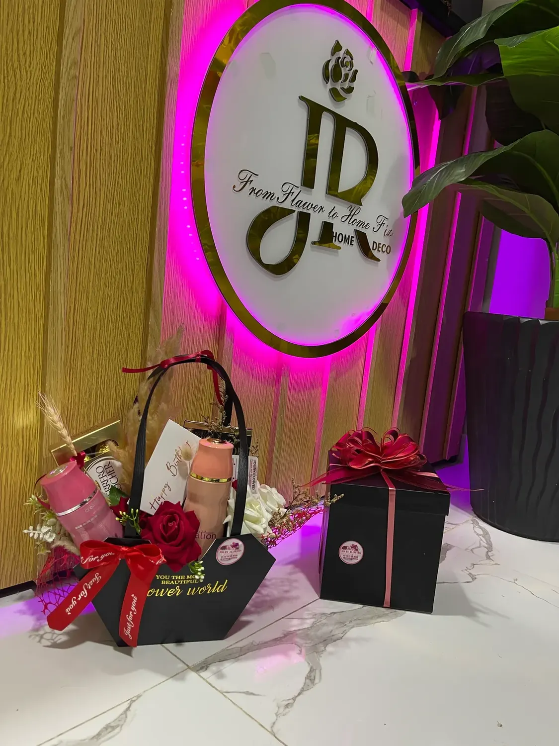 Gift table setup - Birthday bundle