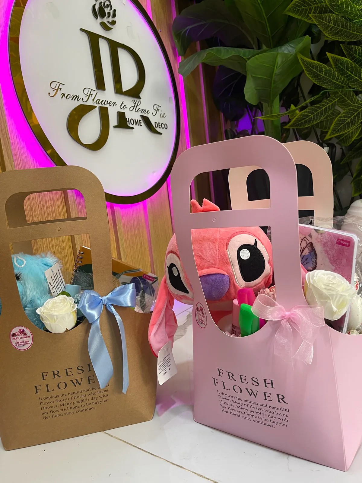 Double carry bags - Matching gift set
